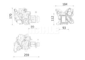 Mahle CE42000P - FAP00 PSA/FORD