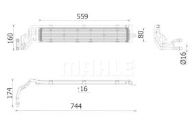 Mahle CR2697000P - RADIA VW GOLF VIII/AUDI A3/OCTAVIA (20>) AUXILIAR