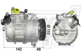 RPL QUALITY APCOBW0043 - COMPR BMW S5 E60 520D S7 E65/E66 745D DENSO OEM