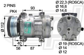 RPL QUALITY APCONH0008 - COMPR UNIVERSAL NEW HOLLAND/KUBOTA