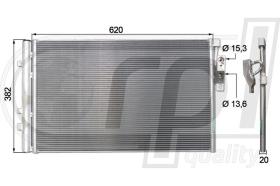 RPL QUALITY APCDBW5027 - CONDE BMW X3 F25 (10/10>) X4 F26 (7/13>)