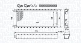 Magneti Marelli BR514 - CALEF CITROEN BERLINGO/PARTNER (6/18>) C4 PICASSO/JUMPY III