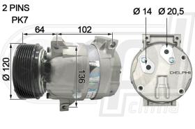 RPL QUALITY APCORE0076 - COMPR RENAULT MASTER (97>) OPEL MOVANO (01>)