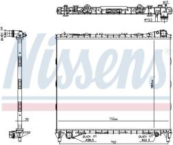 Nissens 606799 - RADIA RANGE ROVER SPORT/DISCOVERY 3.0D (16>)