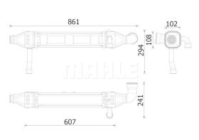 Mahle CE44000P - EGR00 MB ACTROS MP4/MP5/AROCS (11-)