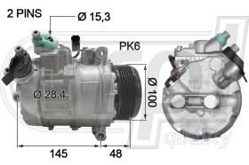 RPL QUALITY APCOBW5044 - COMPR BMW S3 E90-E91