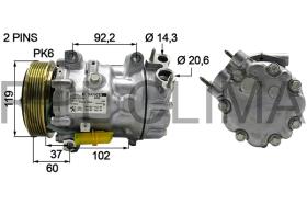 RPL QUALITY APCOCI5072 - COMPR CITROEN JUMPER/BOXER 2.0HDI (15-)