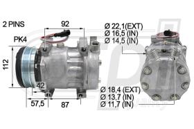 RPL QUALITY APCONH5014 - COMPR UNIVERSAL SANDEN CASE/NEW HOLLAND