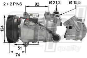 RPL QUALITY APCORE5095 - COMPR RENAULT MEGANE IV/KADJAR