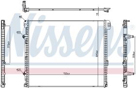 Nissens 606979 - RADIA VW CRAFTER/MAN TGE 2.0 TDI (17>) AUX.