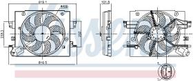 Nissens 850064 - VENTI DACIA DUSTER/DOKKER/SANDERO II (12>) CAPTUR (13>)