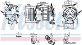 Nissens 890589 - COMPR FORD MONDEO/S-MAX TDCI (15>)