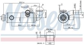 Nissens 989274 - EGR00 PSA/FORD/MINI/MAZDA/VOLVO 1.6 HDI ENFRIADOR