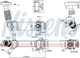 Nissens 989281 - EGR00 BMW S3 E46/E90/S5 E60/X3/X5