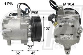 RPL QUALITY APCOKU0006 - COMPR KUBOTA SV07E PK6