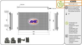 AHE 43959 - CONDE FIAT 500/PANDA MILD HIBRID (20>)