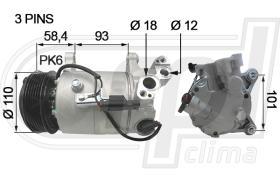 RPL QUALITY APCOBW0070 - COMPR BMW SERIE 2/X1/X4/MINI DELPHI OEM