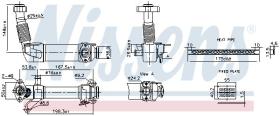 Nissens 989280 - EGR00 BMW S1 E81/S3 E46/E91 320/330D