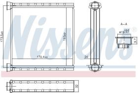 Nissens 707278 - CALEF VW PASSAT/T-ROC