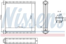 Nissens 707278 - CALEF VW PASSAT/T-ROC