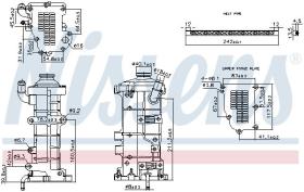 Nissens 989374 - EGR00 IVECO DAILY 3.0D (12-) ENFRIADOR