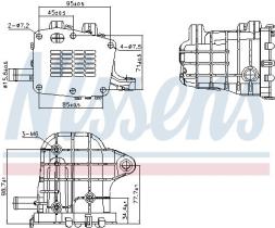 Nissens 989481 - EGR00 CITROEN/PEUGEOT/FORD (NETO)