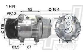 RPL QUALITY APCORE5064 - COMPR RVI MIDLUM/PREMIUM II/VOLVO FL II (06-)