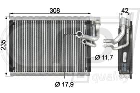 RPL QUALITY APEVAU5015 - EVAPO AUDI A4 (8K) (08>) A5 (8T) (07>) NETO