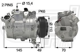 RPL QUALITY APCOBW0051 - COMPR BMW 1/3/ 5 OEM DENSO