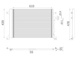 Mahle AC670001P - CONDE IVECO STRALIS (02>) TREKKER (05>)
