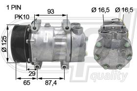 RPL QUALITY APCOVO5062 - COMPR VOLVO FE/FL (13>)