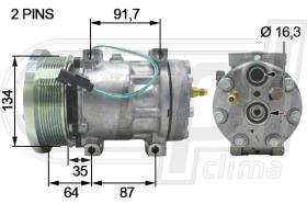 RPL QUALITY APCOCT0002 - COMPR CATERPILLAR 24V