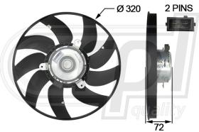 RPL QUALITY APELMB5041 - VENTI VW CRAFTER/MB SPRINTER 906 (06-) IZQUIERDO