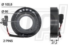 RPL QUALITY APBOSZ0012 - BOBIN RENAULT DCS17 (VALEO/ZEXEL)