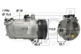 RPL QUALITY APCOBW5048 - COMPR BMW S3 E46 320D (98-)