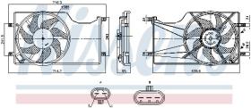 Nissens 850098 - VENTI OPEL CORSA E/ADAM 1.0 ECO (14-)