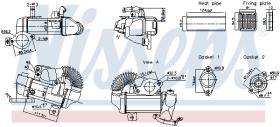 Nissens 989494 - EGR COOLER CITROEN C4(2005)2.0 HDI