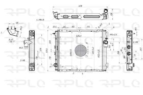 RPL QUALITY APRAMI5003 - RADIA MITSUBISHI CANTER/FUSO 3.5T (11/10>) - ENF