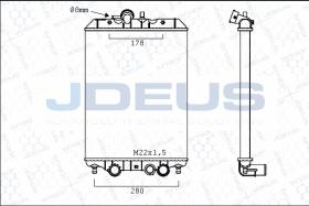 J.Deus M0520010 - RADIA PIAGGIO PORTER DS 1.4D (93>)