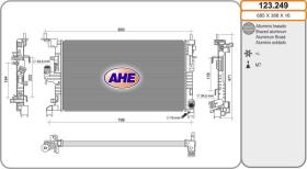 AHE 123249 - RADIA RENAULT KANGOO/DACIA DUSTER 1.5 DCI (21>)