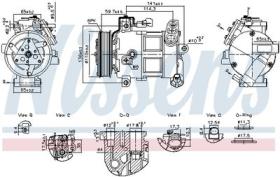 Nissens 890596 - COMPR JEEP RENEGADE/FIAT 500X (15>)