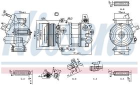 Nissens 890786 - COMPR FORD FIESTA VII/TRANSIT COURIER/TOURNEO