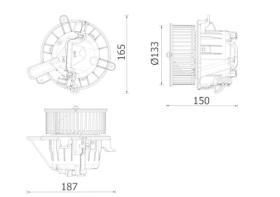 Mahle AB325000P - GMV00 SEAT ARONA/IBIZA V/POLO + CLIMAT. BIZONA