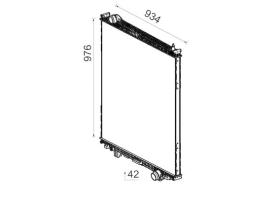 Mahle CR2729000P - RADIA MAN TGX-SERIES (976-934-42)