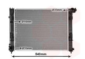 VAN WEZEL 43012724 - RADIA RENAULT CLIO V/CAPTUR II 1.5 DCI (20-)