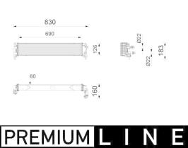 Mahle CR2806000P - RADIA VW SHARAN/SEAT ALHAMBRA (11-) AUXILIAR