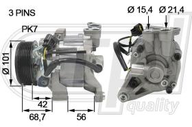 RPL QUALITY APCOSR5010 - COMPR SUBARU IMPREZA/FORESTER 2.0D