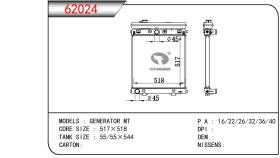 CASSELIN 62024 - RADIA PERKINS/CAT/ATLAS COPCO (510-520-40) GENERADOR