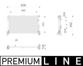 Mahle CR2802000P - RADIA MB SPRINTER (B907/B911) (02/18>)