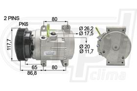 RPL QUALITY APCODW0018 - COMPR OPEL ANTARA/CHEVROLET CAPTIVA 2.0CDTI